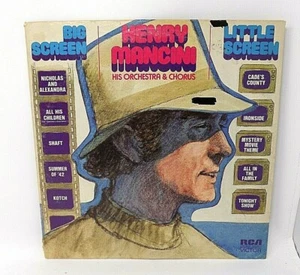 Henry Mancini - Big Screen/Little Screen - LP - 1972 -RCA Victor - LSP-4630 - Imagen 1 de 2
