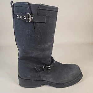 Rancho Boots Engineer Motorcycle Steel Toe Riding Mens Size 12 EE - Picture 1 of 9