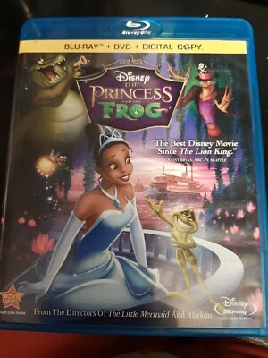 Disney The Princess and the Frog (Blu-ray/DVD, 2010, 2 Discs) no digital - Image 1 of 2