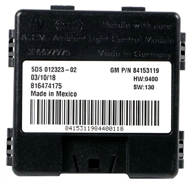 2018 2019 Chevrolet Camaro SS Interior Lamp Control Module USED OEM GM 84153119 - Image 1 of 3