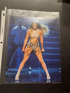 Original Jennifer Lopez Autographed 8X10 Dual COAs - Picture 1 of 3
