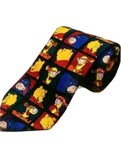 Corbata Tigger Piglet Eeyore Tiger Winnie the Pooh Disney Novedad A Cuadros - Imagen 1 de 4