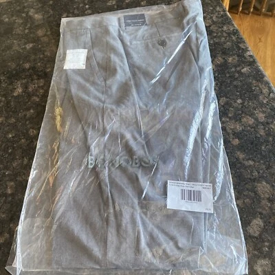 Bonobos Stretch Weekday Warrior Friday 36x34 Slim Fit~Fio Cinza Novo V520 - Imagem 1 de 4