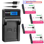 Kastar Battery LCD Charger for Sony NP-FT1 FT1 & Sony Cyber-shot DSC-T11 Camera