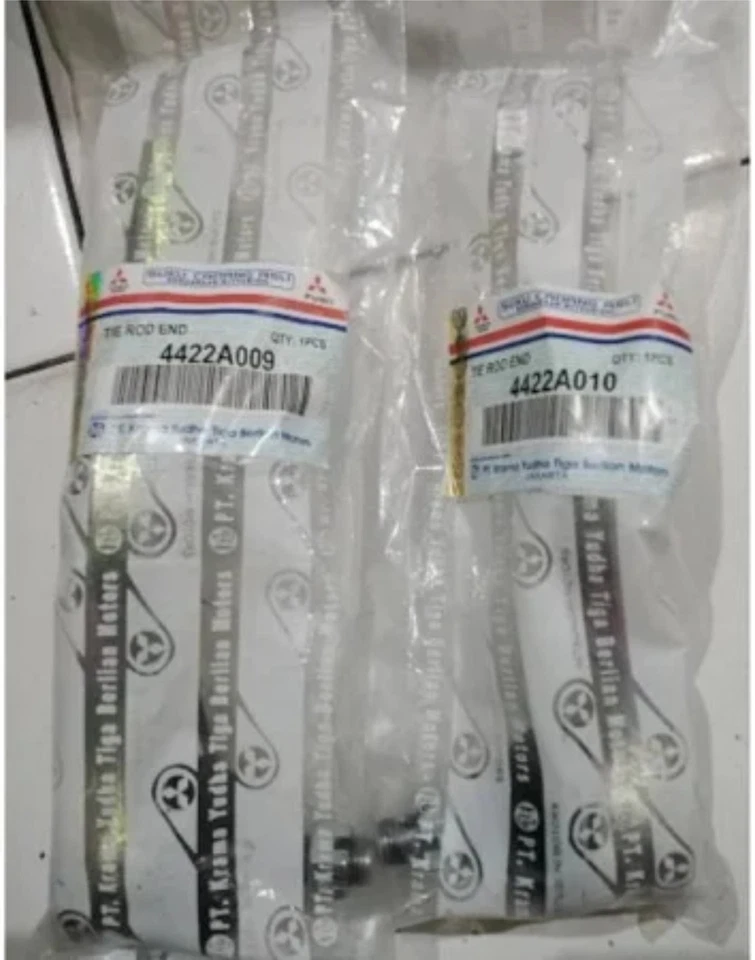 2Pcs Front Outer Tie Rod End Mitsubishi Montero 2001-2006 Triton Pajero - Изображение 1 из 2