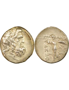 Grèce (Thessalie) Ligue Thessalienne, Gorgias & Themistogenes - Statère Argent - - Picture 1 of 3