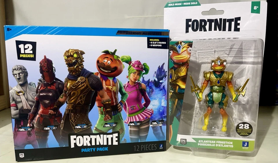 Jazwares Fortnite Legendary Micro Series Party Pack 6 Figures & Weapons