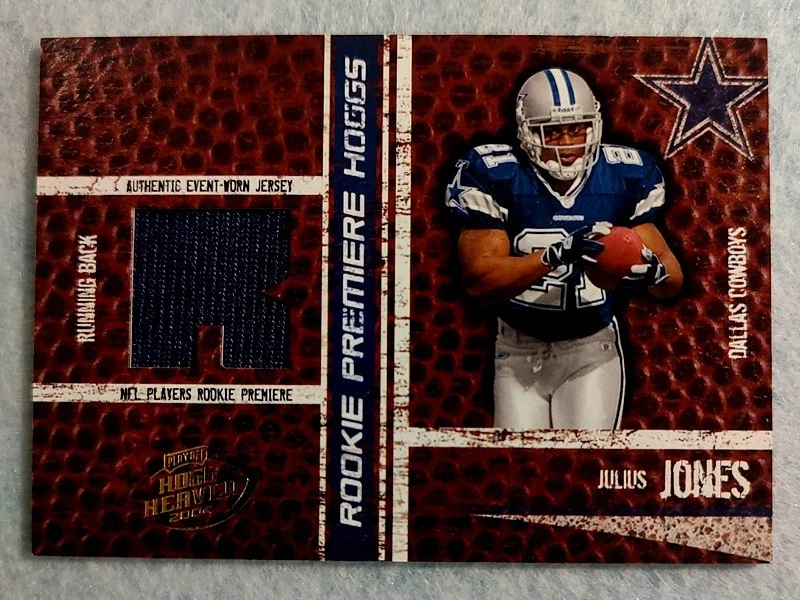 2004 Playoff Hogg Heaven #163 Julius Jones 661/750 - Image 1 of 2