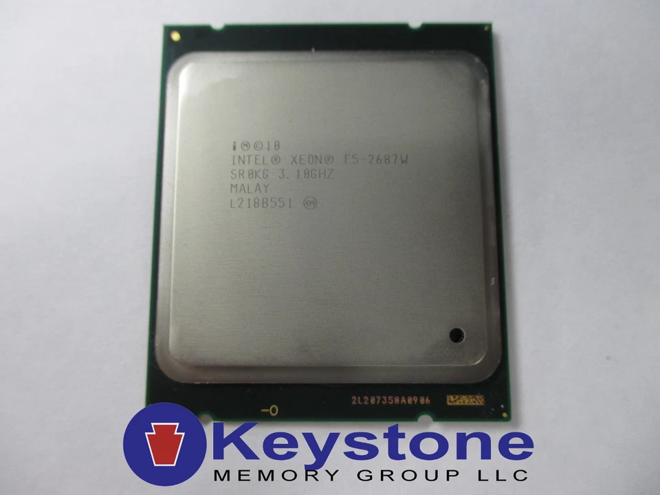 Procesador CPU Intel Xeon E5-2687W SR0KG 3,1 GHz 8 núcleos LGA 2011 * km Foto 1 de 1