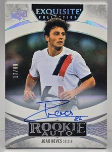 2025 Upper Deck Goodwin Champions Joao Neves Squisito Rookie Auto RC/99 - Foto 1 di 2