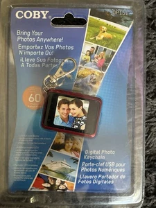 Coby DP-161 Digital Picture Keychain 1.5" Holds 120 Pictures NEW - Picture 1 of 2