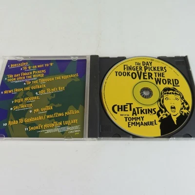 Vintage Chet Atkins & Tommy Emmanuel - Finger Pickers Took Over World 1997 CD Foto 1 de 3