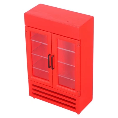  Miniatur-Puppenhaus-Gefrierschrank, Mini-Getränkekühlschrank, - Bild 1 von 4