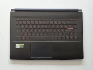 Palmrest MSI GF65 / GF66 – Top Case Complet avec Clavier & Touchpad – Haute Q... - Afbeelding 1 van 2