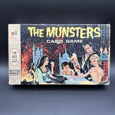 Vintage Collectible 1964 Milton Bradley Company The Munsters Card Game - Image 1 of 4