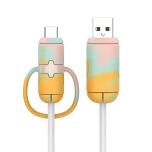 Slim Fit Protective Sleeve Made of For Durable Silicone Material for Cables - Zdjęcie 1 z 15