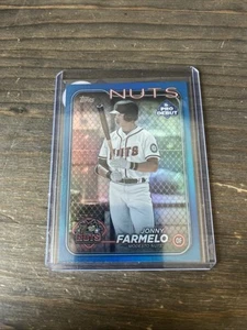 2024 Topps Pro Debutto Blu Jonny Farmelo /150 Modesto Dadi #PD-67 - Foto 1 di 3