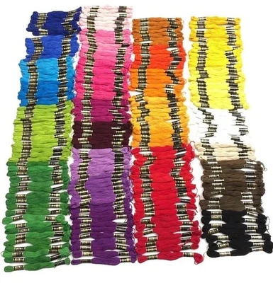Janlynn JUMBO LOT 105 SKEINS (DFN) Embroidery Craft Thread Floss 100% Cotton - Image 1 of 4