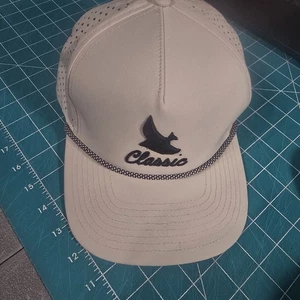 Gorra clásica de cuerda Zapped Blackhawk R+ con cierre a presión para hombre gorra de rendimiento blanca - Imagen 1 de 8