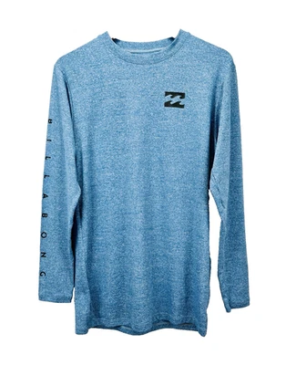 Camisa BILLABONG Juvenil 16 Azul Calce Suelto Protección Solar UPF 50 Protección contra Erupciones Playa Natación Foto 1 de 4