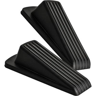 Paquete de 2 cuñas de goma de alta resistencia para pisos de baldosas y madera antideslizantes Foto 1 de 4