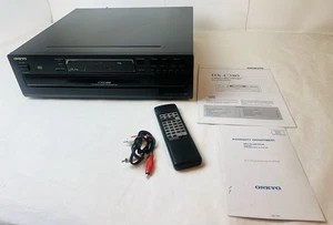 Onkyo DX-C380 6 Disc CD Changer/Player w/ Remote & Manual Bundle TESTED & WORKS - Picture 1 of 13