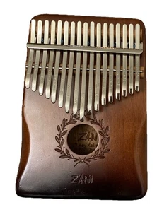 Zani Kalimba Pianoforte Pollice 17 Tasti Finger Piano con istruzioni e martello accordatura - Foto 1 di 7