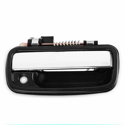 Manija de puerta negra y cromada lado del pasajero para Toyota Tacoma 1995-2004 6921035020 Foto 1 de 4
