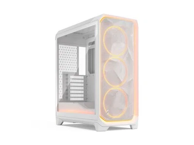 Fractal Design Meshify 3 Ambience Pro RGB ATX mATX Mid Tower PC Case - White Cha - Image 1 of 4