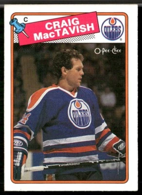 1990-91 O-Pee-Chee - Craig MacTavish #189 - Image 1 of 2