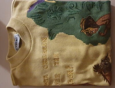 Iceberg Maglione Di Cotone Misura III (M) Vintage Anni 90 Usato Buone Condizioni - Imagen 1 de 4