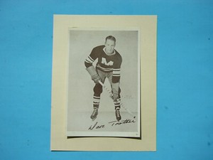 1935/40 CROWN BRAND NHL HOCKEY PHOTO #52 DAVE TROTTIER SHARP!! 35/36 CROWN BRAND