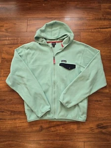 Patagonia Girls' Micro D Snap-T Jacket  Size XXL 16-18 Vjosa Green - Picture 1 of 9