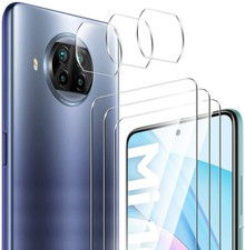 ELYCO [3+3 Pezzi per Xiaomi Mi 10T Lite 5G Vetro Temperato Trasparente