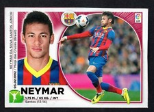 NEYMAR FC BARCELONA 2014-15 CHROME PANINI LA LIGA BBVA ESTE 14/15 CUT