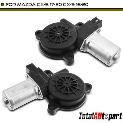 Двигатель подъема стеклоподъемника с электроприводом 2x для Mazda CX-5 17-20 CX-9 16-20 передний левый и правый - Изображение 1 из 4