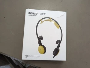 Bengdii Bee Off Ear Headphones Max Comfort Ear Speakers Yellow  [New] - Picture 1 of 3