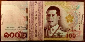 THAILAND 100 BAHT P-137 a 2018 x 10 Pcs PACK Lot Bundle UNC KING RAMA X BANKNOTE - Picture 1 of 2