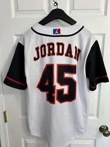 Michael Jordan 45 Sneak Gallery Chicago Bulls Jersey Large (RARE) - Picture 1 of 11