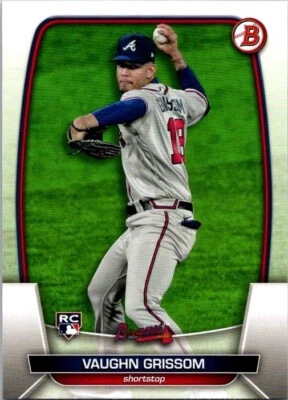 2023 Bowman Baseball #42 VAUGHN GRISSOM RC - Image 1 of 2