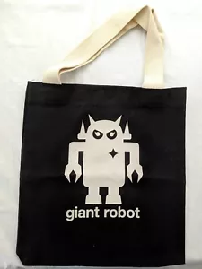 Rare Giant Robot Magazine SDCC Tote Bag 2007 Asian Pop Culture Mecha Mech Anime - Picture 1 of 7
