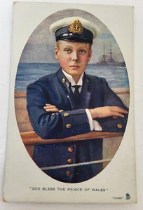 VINTAGE 1911 TUCK OILETTE PC KING EDWARD VIII MARINEAUSBILDUNG ALS PRINZ VON WALES - Bild 1 von 2