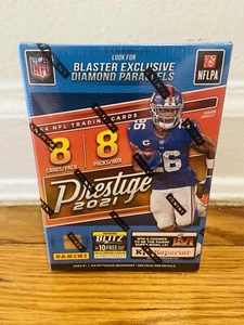 2021 PRESTIGE NFL FOOTBALL BLASTER BOX LAWRENCE WILSON JONES RC PRIZM DIAMOND - Picture 1 of 5