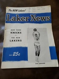 1957-58 Minneapolis Laker News - NY Knicks Vs. The New Lakers - Picture 1 of 8