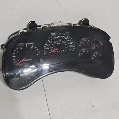 2003 2004 年雪佛兰开拓者仪器速度计仪表组 — 第 1/4 张图片