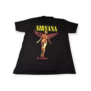 Nirvana In Utero Graphic Print Short Sleeve T-Shirt Men's - Bild 1 von 6
