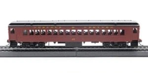 Con-Cor HO MuP-54 Norfolk & Western - Tuscan Red with Black Roof - Coach #477 - Picture 1 of 1