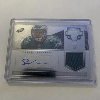 2014 Panini Totally Certified Jordan Matthews #192 Rookie Signatures (AU MEM RC) - Image 1 of 2