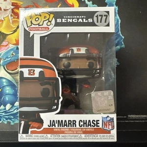 Funko Pop! Vinile: Ja'Marr Chase #177 con protezione - Foto 1 di 2