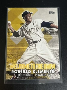 2022 Topps Series 1 - Welcome to the Show Roberto Clemente #WTTS-40 Pirates - Picture 1 of 2